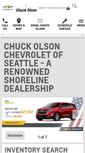 Mobile Screenshot of chuckolsonchevy.net